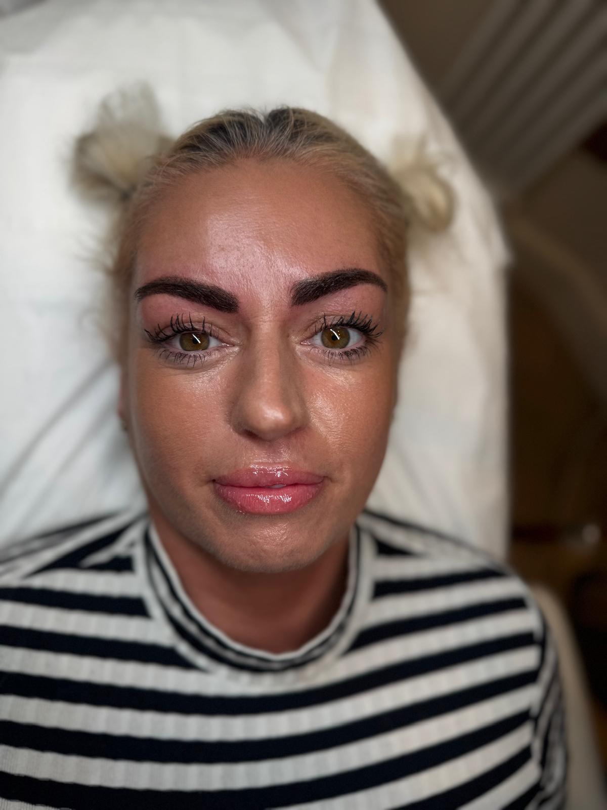 Powder Brows — after