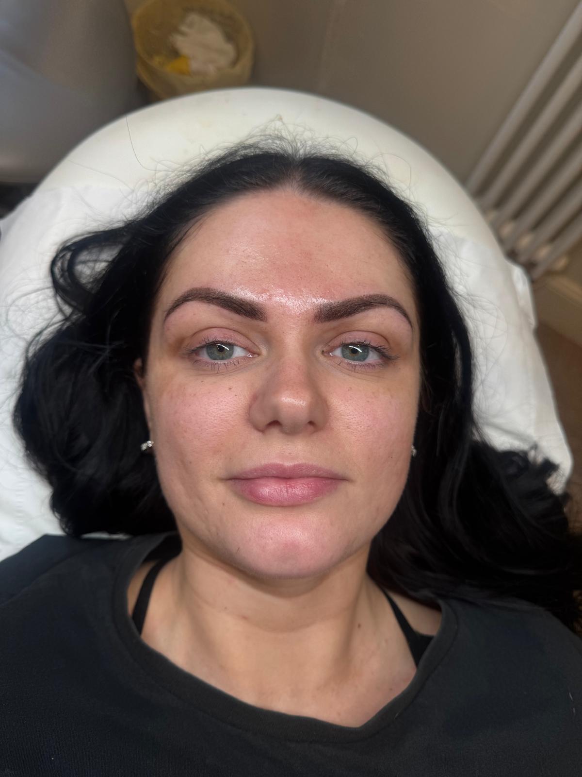 Powder Brows — after