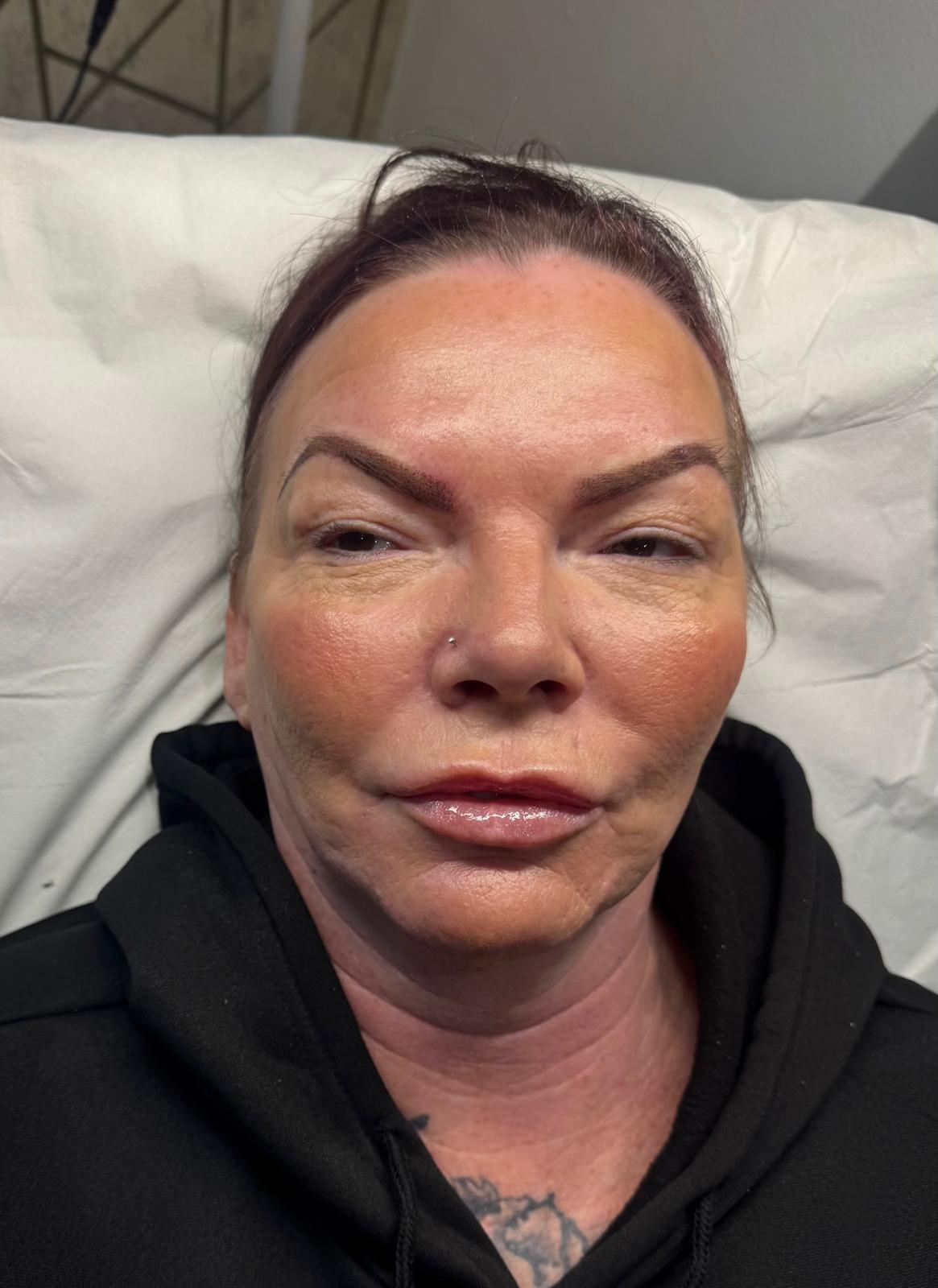Powder Brows — after