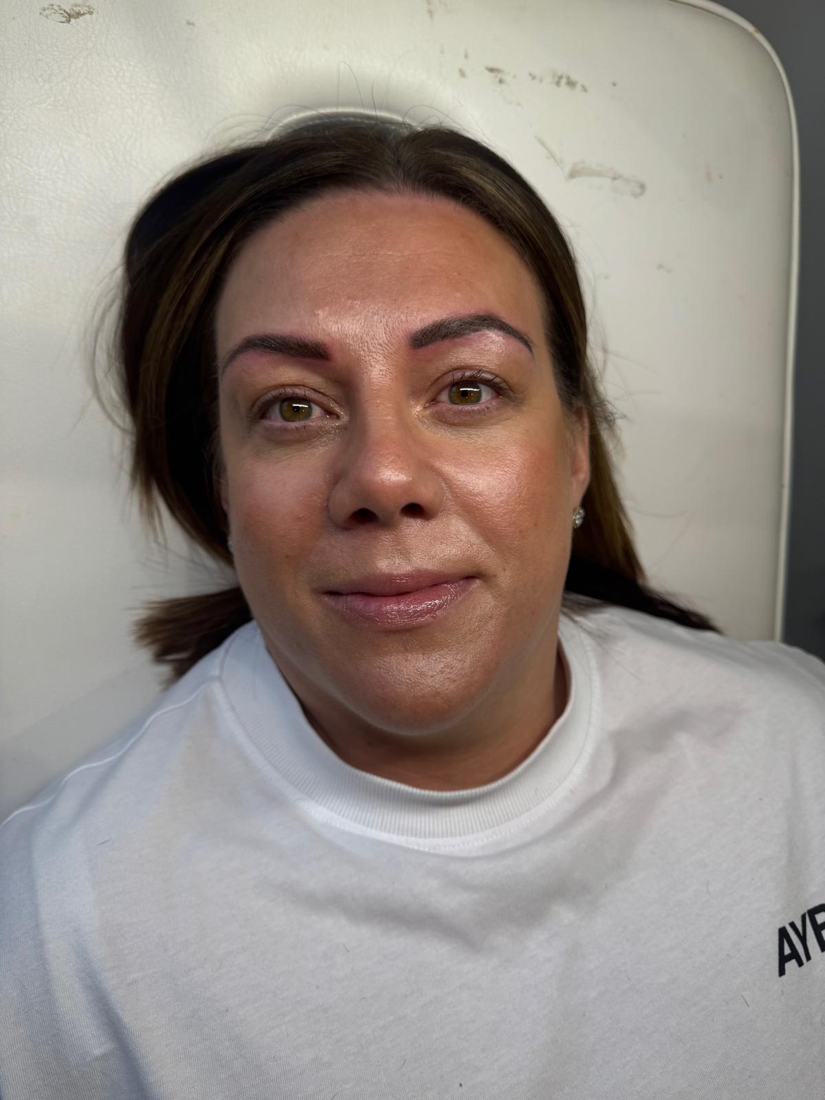 Powder Brows — after