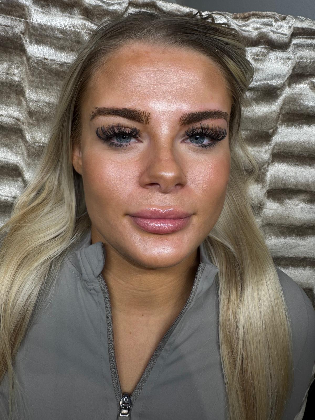 Powder Brows — after
